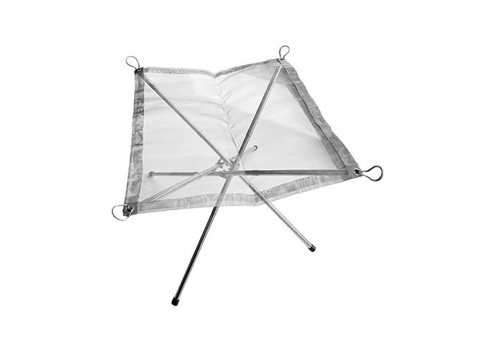 16.5/22.5inch Portable Mesh Fire Pit Lightweight Bonfire Stand for Outdoor Hiking Camping Picnic