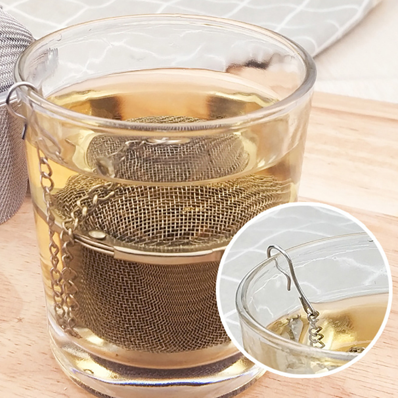 Aamzon Hot Sale Tea Infuser 304 Stainless Steel Tea Maker Tea Filter Kitchen Gadget