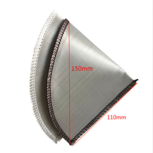 Easy Wash Reusable 600 800 Mesh Pour Over Coffee Filter, 304 Stainless Steel Mesh Coffee Filter