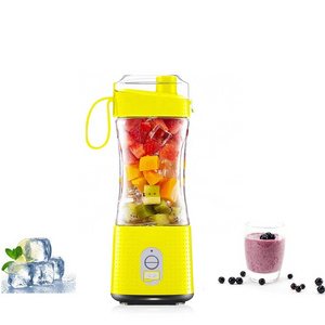 Small home appliances 380ml mini blender portable 6 blades juice extractor ice crusher electric juicer frozen blueberry grinder