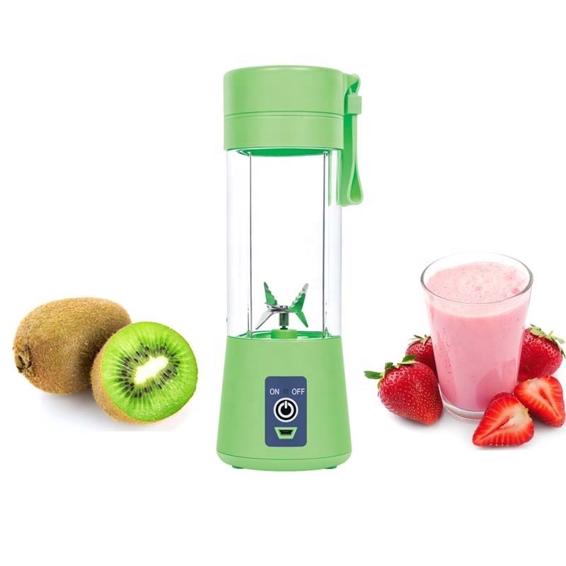 Dropshipping mini juicer blender with 6 ice blades blender protein shaker bottle waterproof usb electric juicer