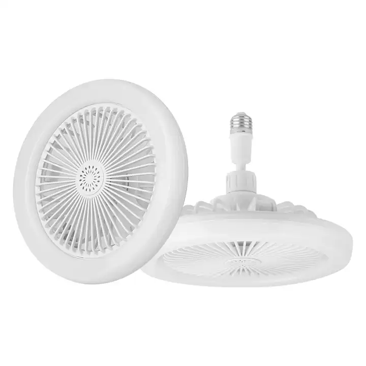 Home Appliances Ceiling Fan Lamp Remote Control Ventilador Dimmable Low Profile E27 Small Ceiling Fan With Led Light