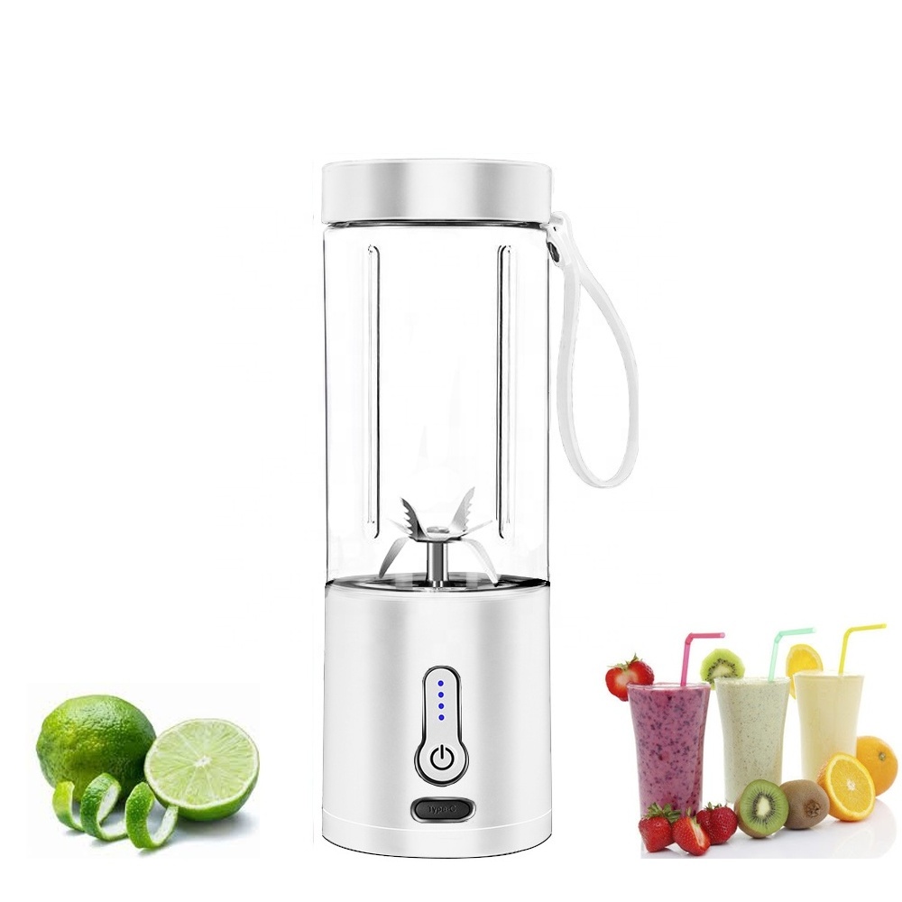 Free sample 530ml mini juicer 150w electric food chopper on the go smoothie bottle fruit mixer cup juice blenders grinder