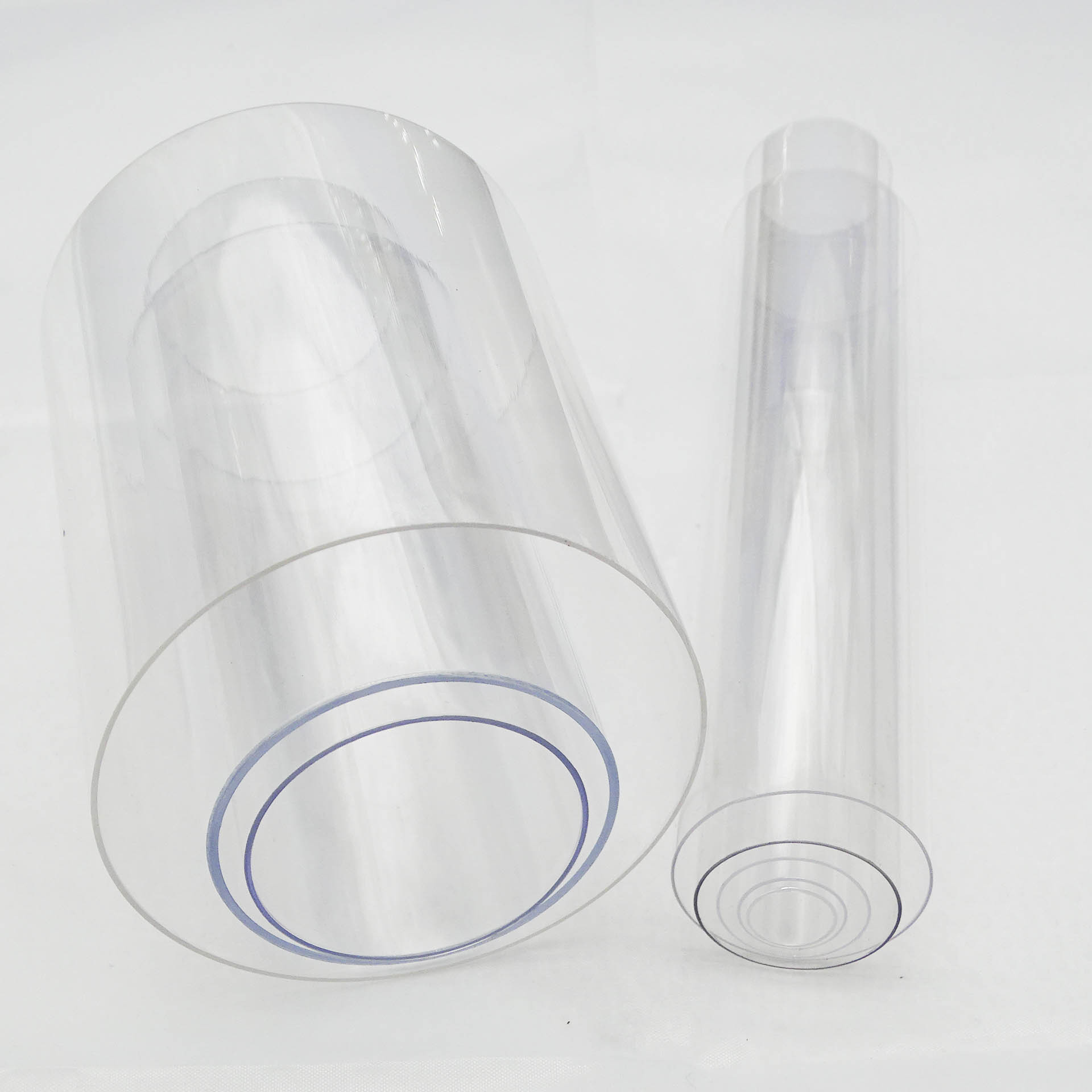 Plastic PC Part Pipe PC Tube Transparent Polycarbonate Plastic Pure PC Screen Printing Accepted Custom Clear Cylinder 