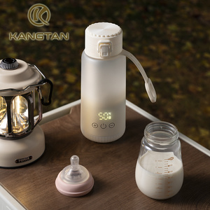 Kangtan Heating Tritan Material USB Battery Charge Portable Electric Kettle and Baby Bottle Warmer camping  and Travel Partner