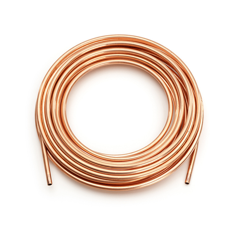 China Best Price Flexible copper pipe air conditioner High Quality C11000 C1220 C2300 Copper  pipe