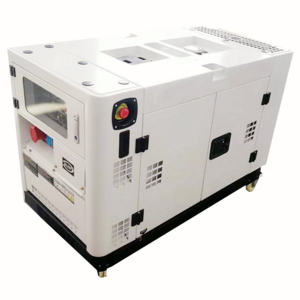 12KW Silent Type 2-Cylinder Air-cooled Portable Diesel Generator with ATS Ghana