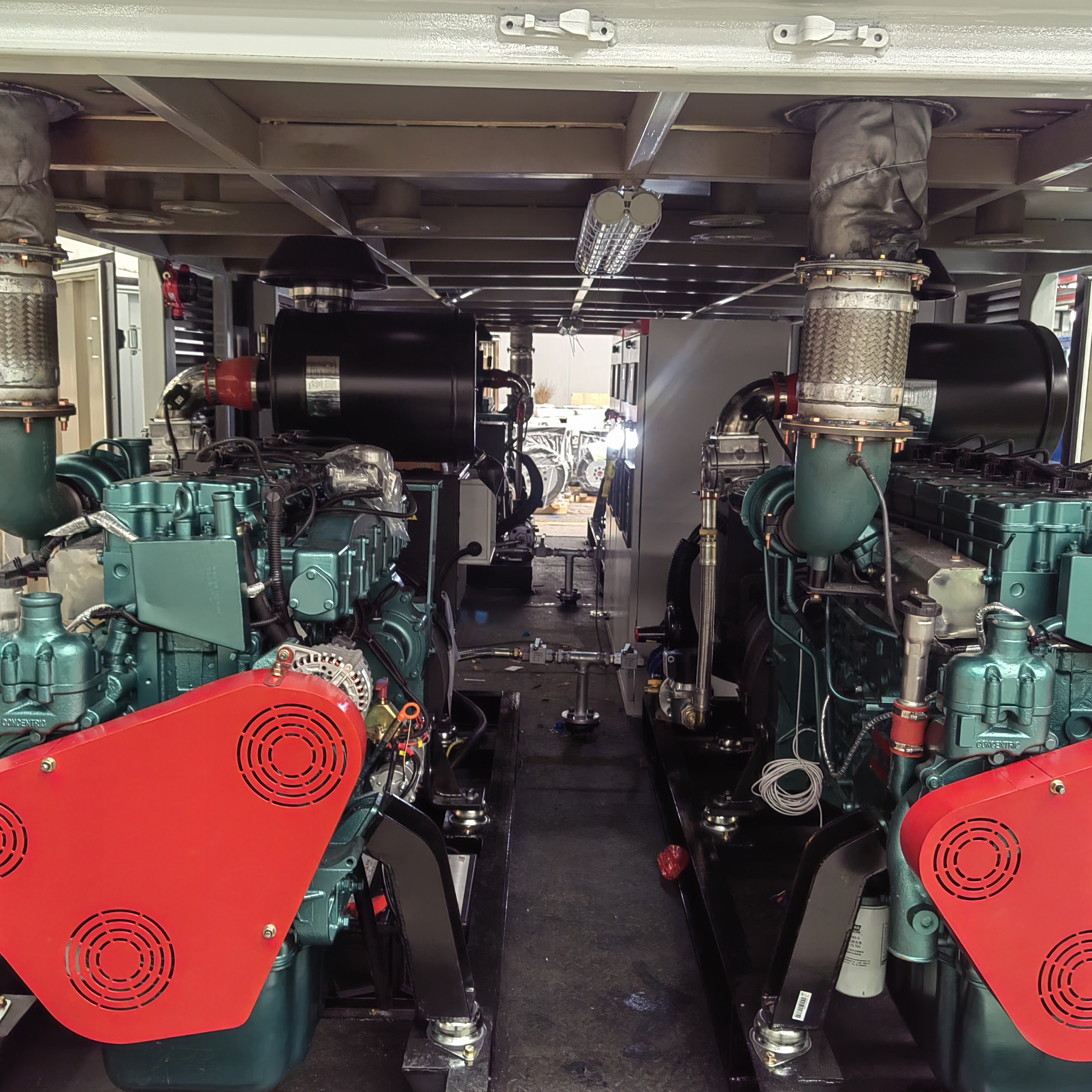 CHP system 400V/230V 1250 kva Fully Automatic Gas Generator 1.2mw 1500kva