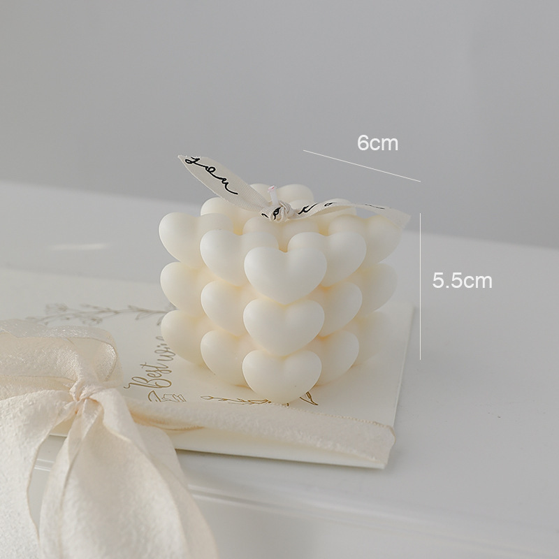 Cube bubble Handmade Scented Candle Decorative Candle Aesthetic Candles