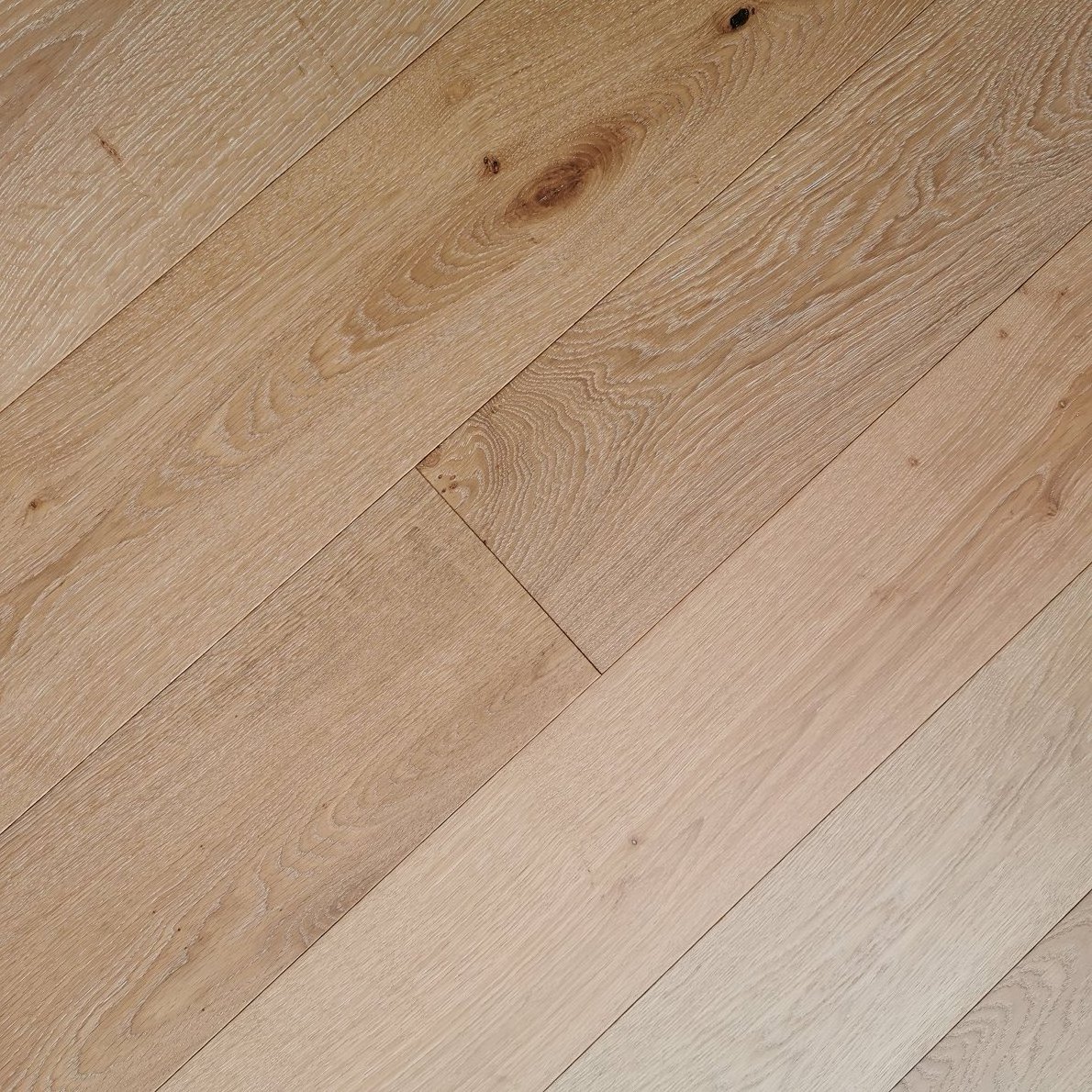 KANGTON 190mm Wide Plank  European Oak Engineered wood / Hardwood flooring with Brush Surface Matt finishing thickness 14mm/15mm