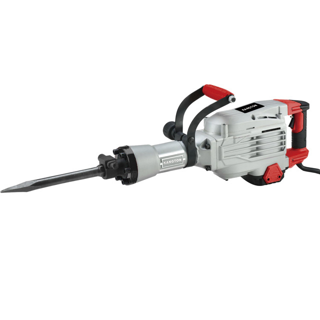 2100 Watt Electric Demolition Jack Hammer 1000 BPM Concrete Breaker, includes Point and Flat Chisels