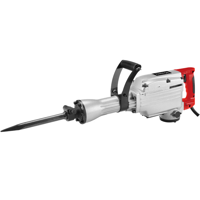 2100 Watt Electric Demolition Jack Hammer 1000 BPM Concrete Breaker, includes Point and Flat Chisels