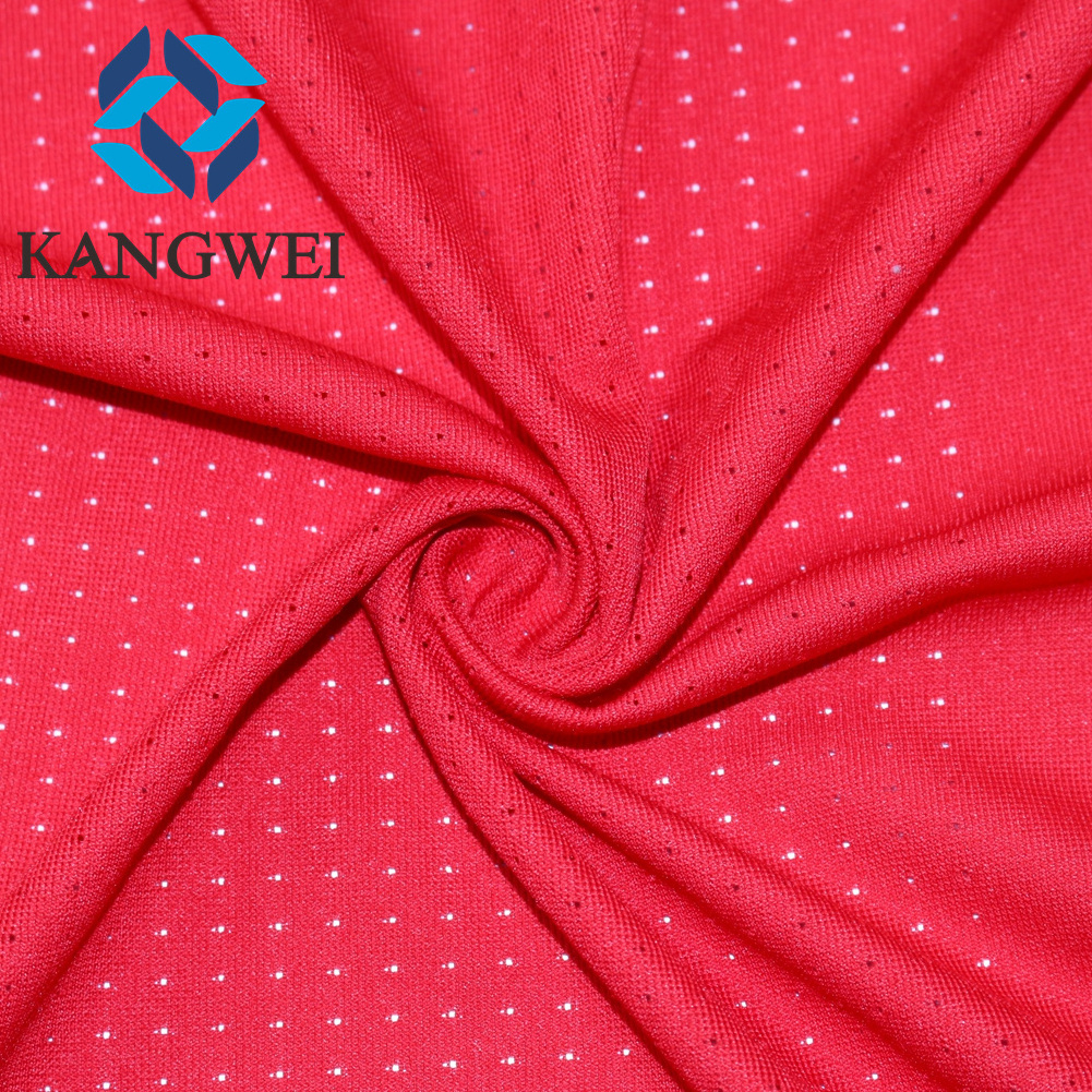 Polyester Warp Knitting Air Mesh Fabric For Sportswear Lining