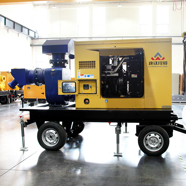 40kw Diesel Self-Priming Water Pump Set with Trailer Canopy