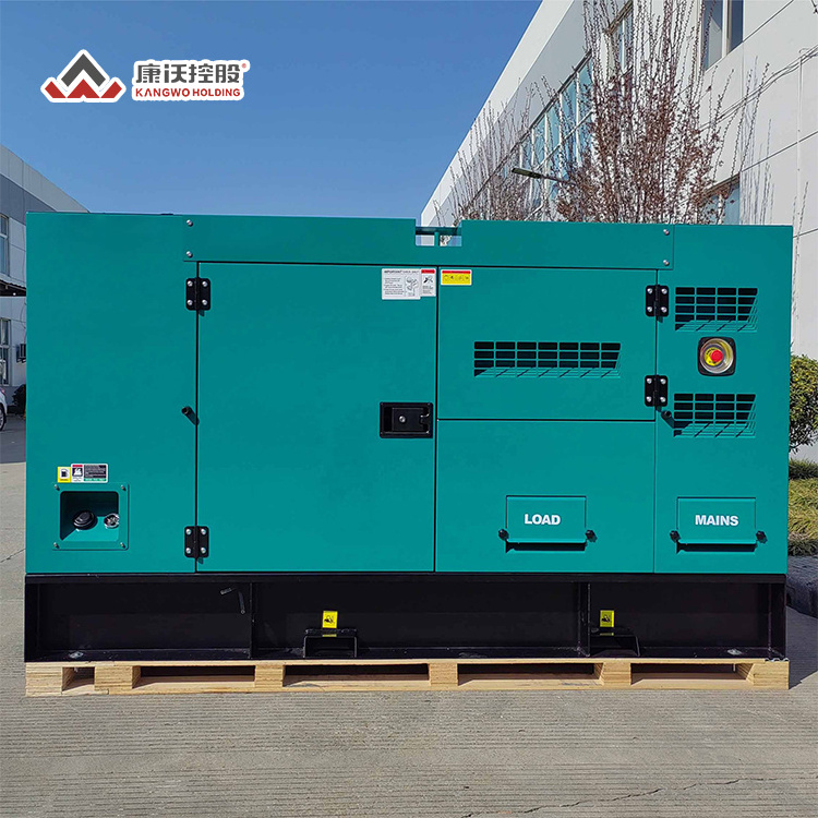 100 200 amp generators with 500 litres/L fuel diesel tank 60 kw kva AC 220 V generator power by cummins engine