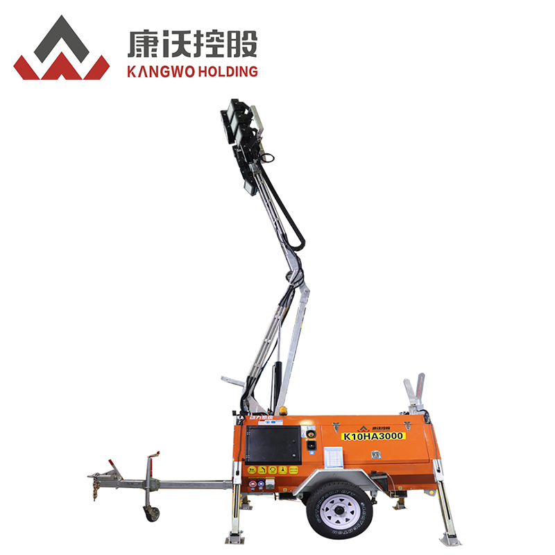 120w 220w Led Tripod Telescopic Stand Light Tower for Industrial Use