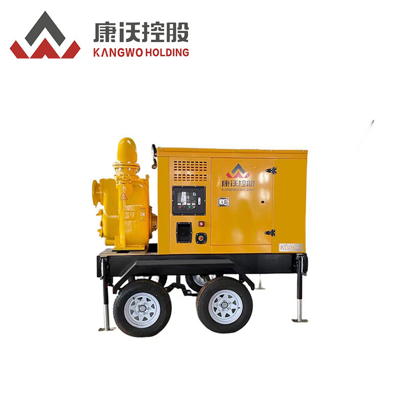 40kw Diesel Self-Priming Water Pump Set with Trailer Canopy