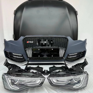 Popular and best-selling for Audi A5 B8 S5 RS5 sports style front bumper with grille PP material for Audi RS5 body kit