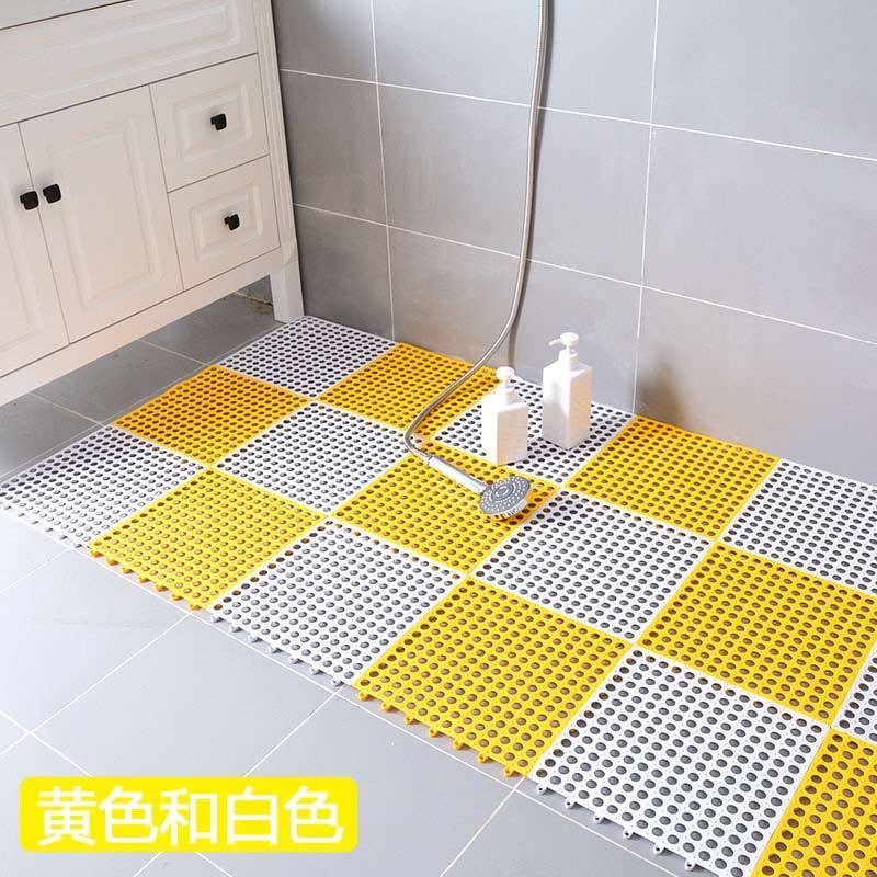 PVC Floor Splice Mat Anti Slip Interlocking Floor Mat for Bathroom Customized Modern Indoor Vinyl Flooring 3 Years,3 Years 430g