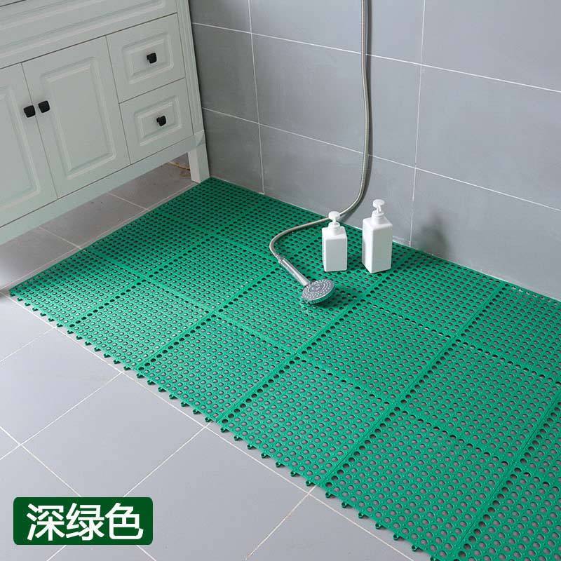 PVC Floor Splice Mat Anti Slip Interlocking Floor Mat for Bathroom Customized Modern Indoor Vinyl Flooring 3 Years,3 Years 430g