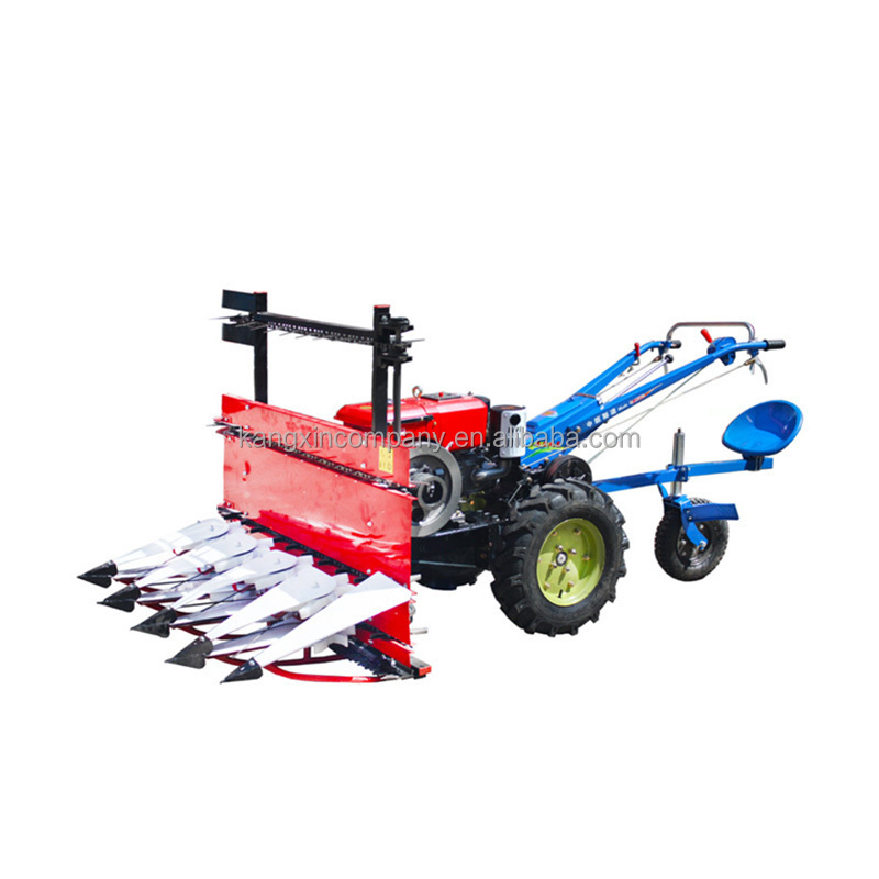 High Efficiency Hand Push Harvesting Machine Forage Harvester Rice Swather