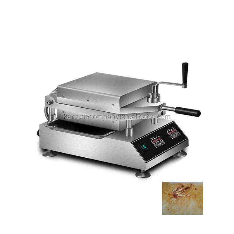 Automatic Electric Rice Cracker Tako Senbei Seafood Fossil Cake Machine