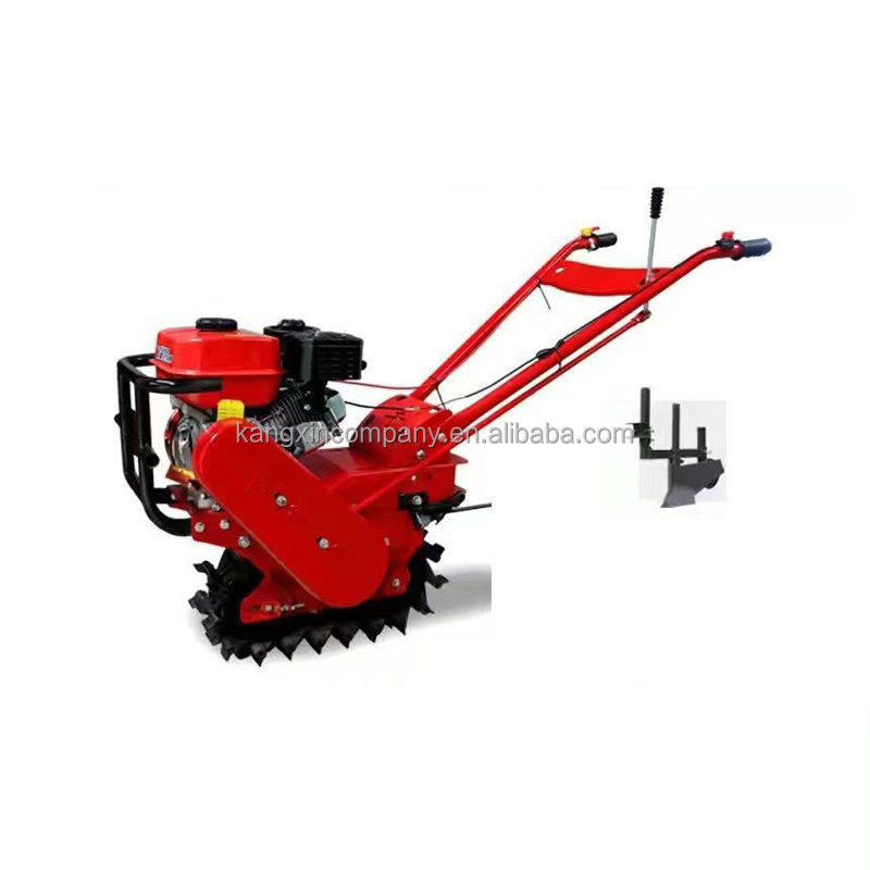 Best quality Double Chain Track Single Chain Track Plow 7HP Small Chain Track Microtiller Orchard