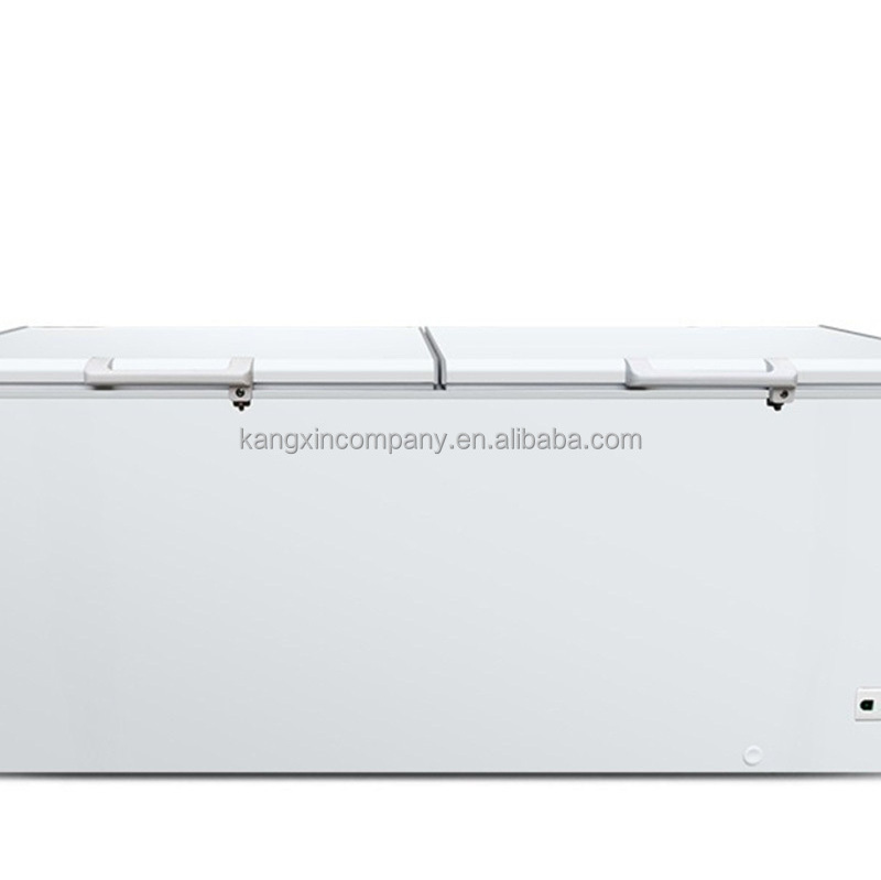 Commercial with lock cream deep upright refrigerator chest ice storage freezer