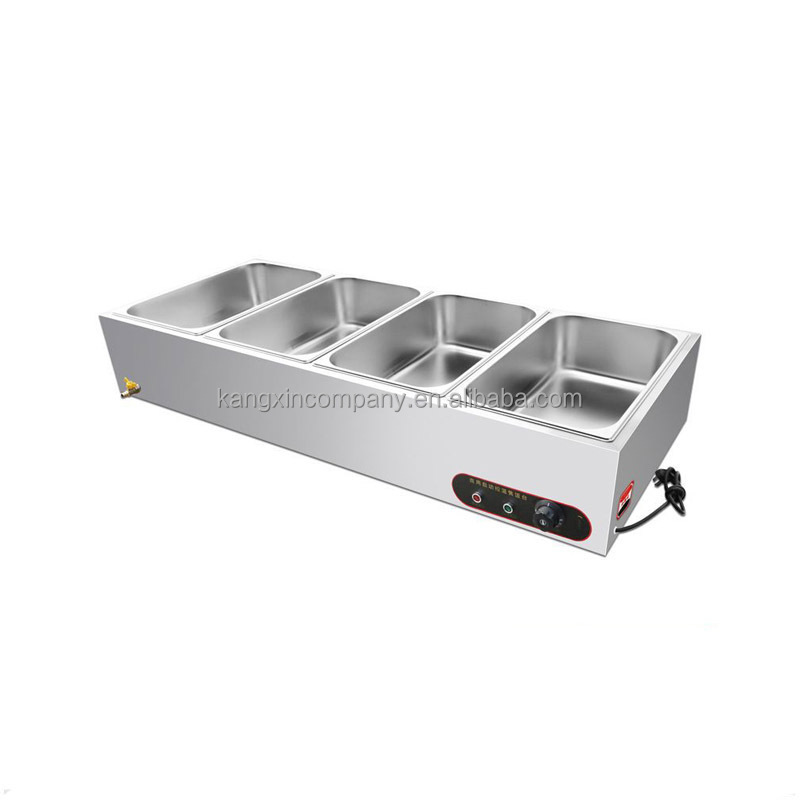 High Quality Top Soup Bain Marie Food Warmer Catering Stainless Steel Counter