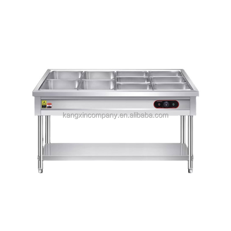 High Quality Top Soup Bain Marie Food Warmer Catering Stainless Steel Counter