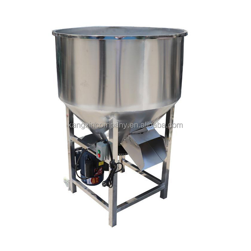 Hot sale mix animal food plant poultry grinder and mixer Small farm use simple chicken feed making machine