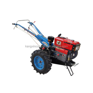 With disc plough machine Farm equipment mini plow 2 wheel walking tractor