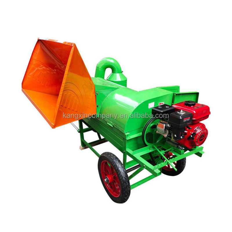 High Efficiency Soybean Foot Powered Wheat Machine Diesel Multiple Crop Thresher