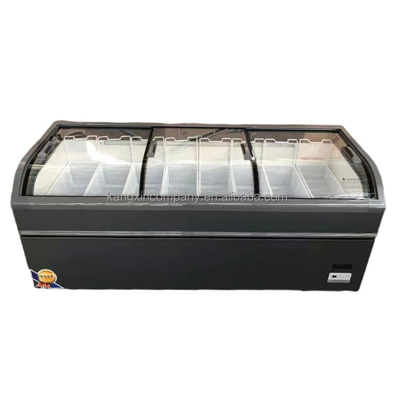 For Supermarket Custom Cabinet Food Display Refrigerator Deep Freezer Made in China