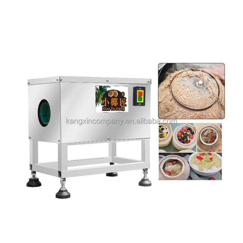 Automatic coconut dehusking skin peeling machine coconut desheller