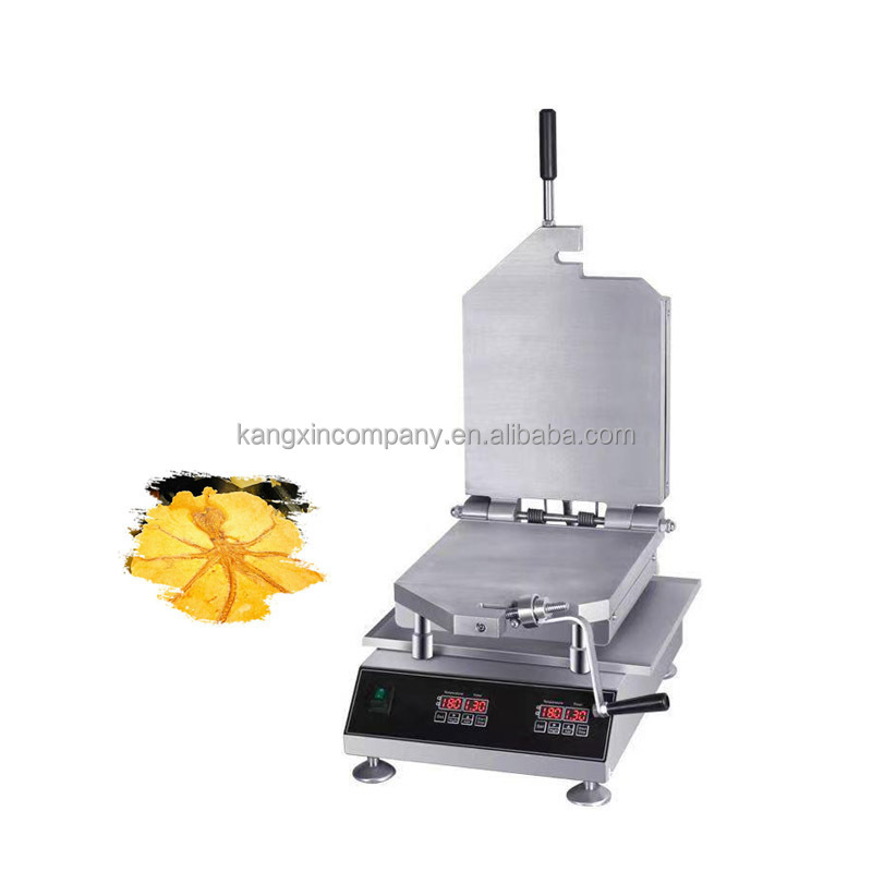 Automatic Electric Rice Cracker Tako Senbei Seafood Fossil Cake Machine