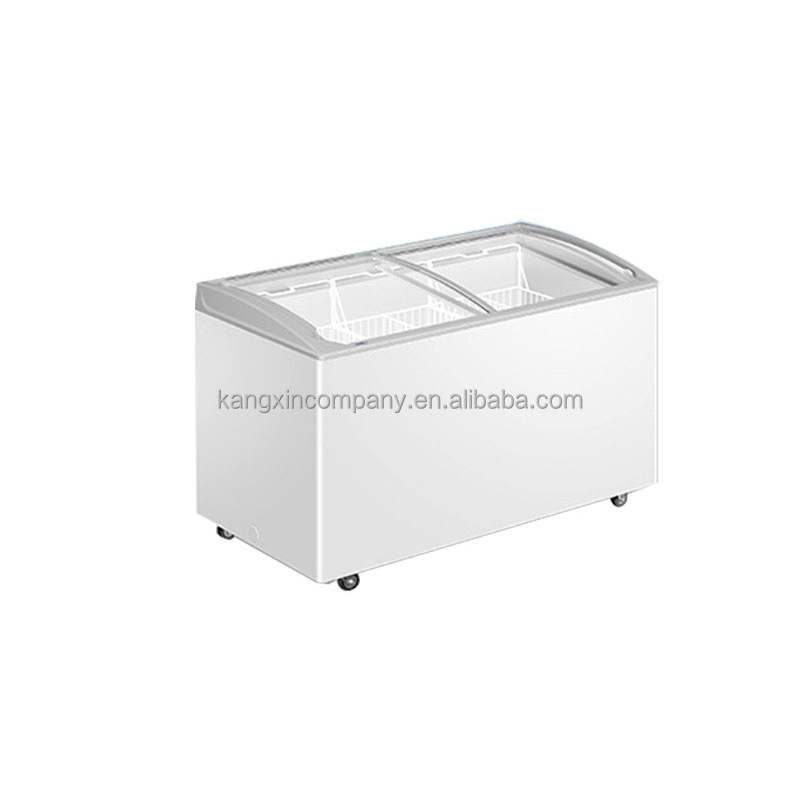 Outside use,= outdoor commercial Supermarket Ice Cream Freezer, deep freezer