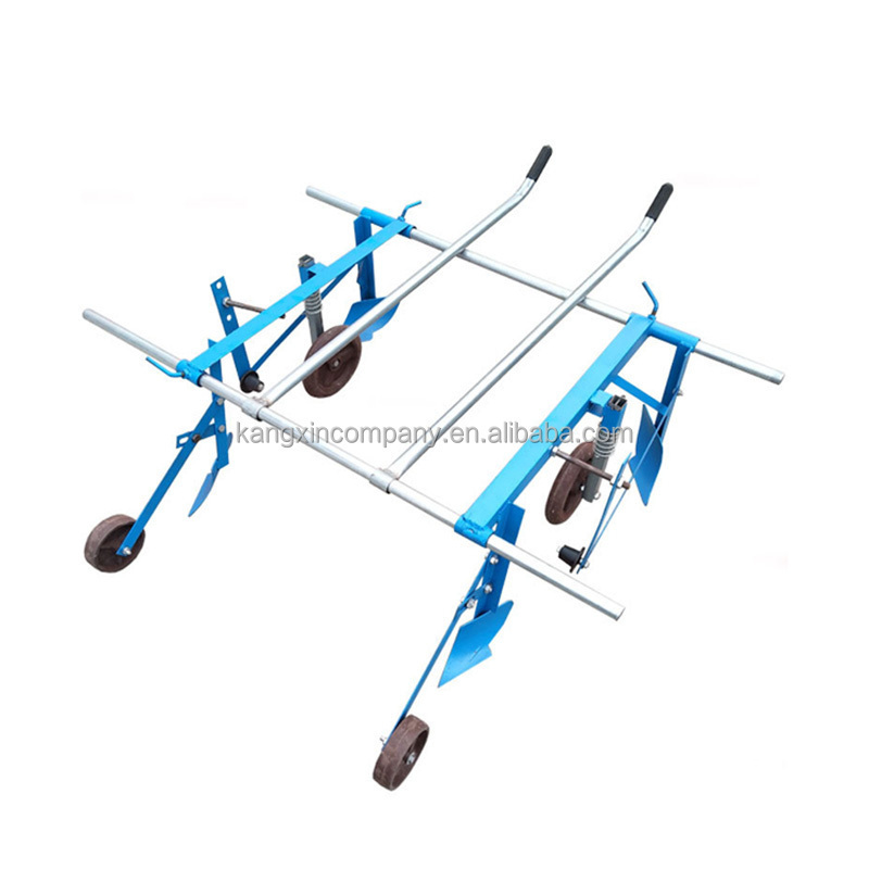 Manual mulch layer mulching Height agricultural hand pull plastic film covering laying machine