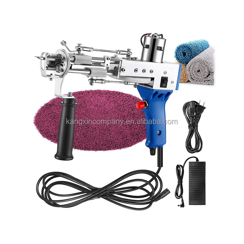 High Quality 2 in 1 Electric Cut And Loop Pile Rug Tufting Gun For Knitting Embroidery Machine