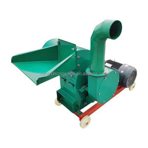 Hay Cutter Grass Straw Crusher For Cow Horse Feeding Agricultural Fodder Animal Feed Processing Chaff Cutting Machine