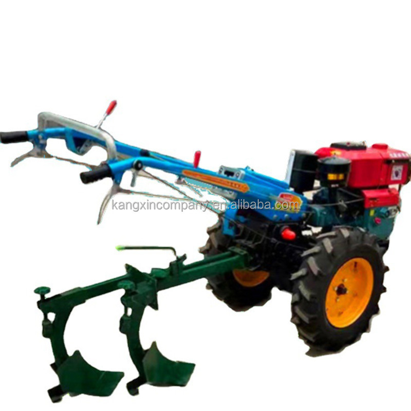 High Efficiency 15 18 hp cultivators walking tractor Hand ploughing machine