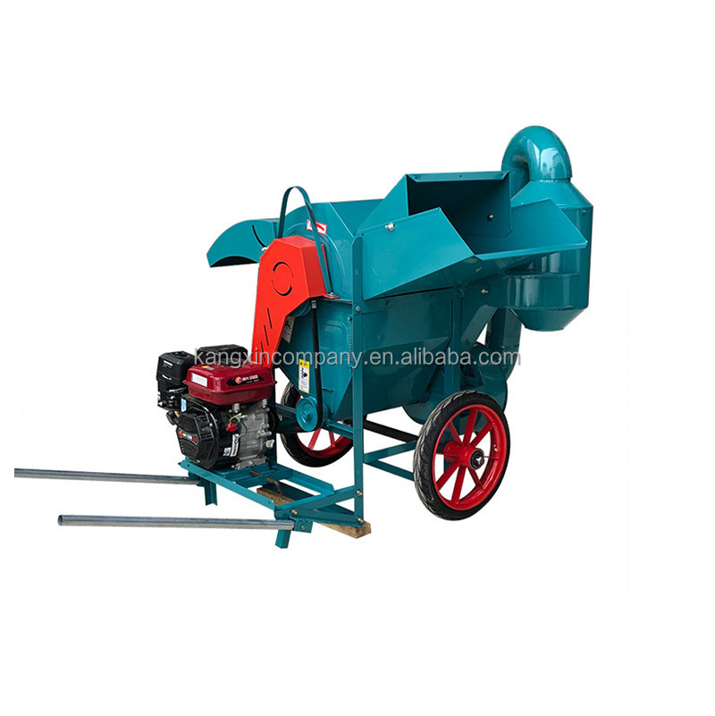 Multi-Functional Suppliers Soybean Foot Powered Wheat Machine Multiple Crop Thresher