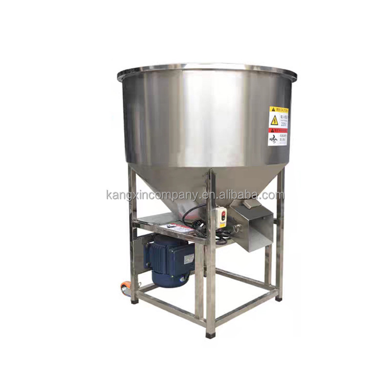 Hot sale mix animal food plant poultry grinder and mixer Small farm use simple chicken feed making machine