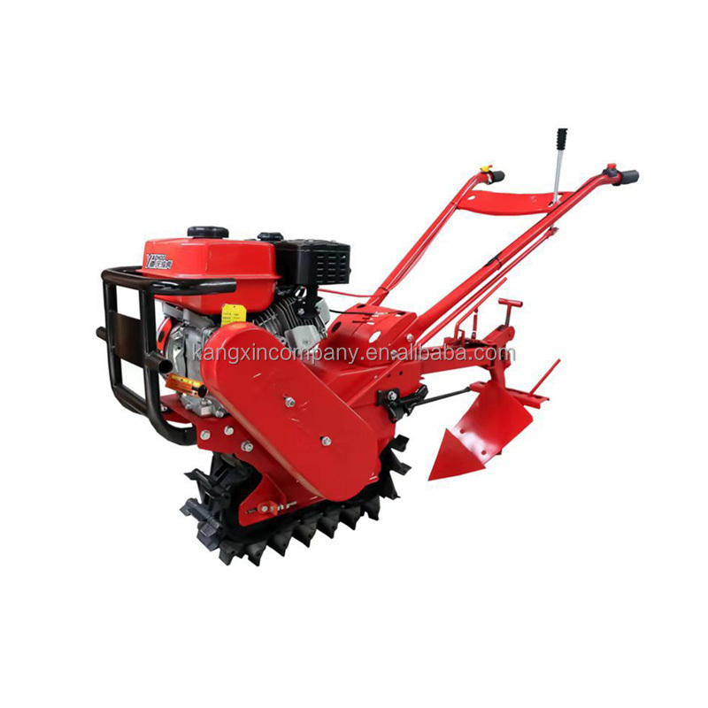 Best quality Double Chain Track Single Chain Track Plow 7HP Small Chain Track Microtiller Orchard