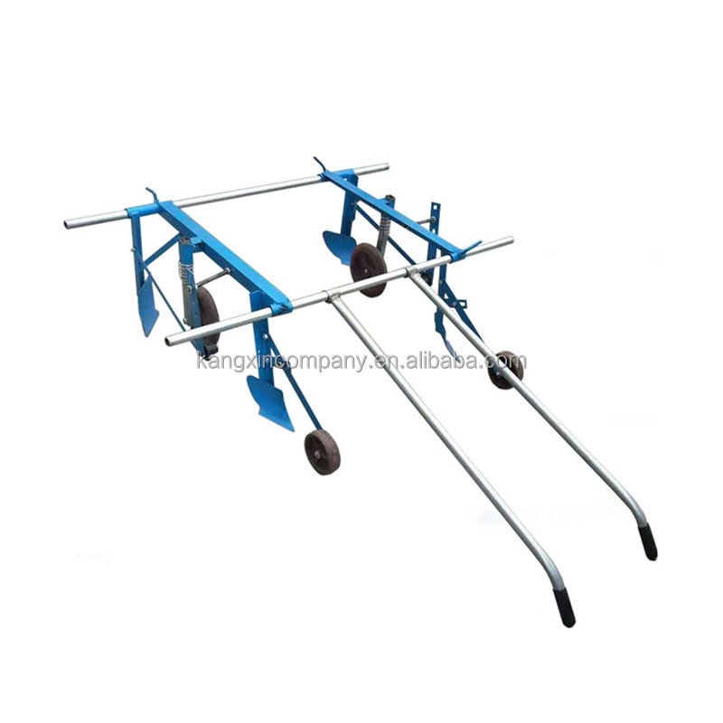 Manual mulch layer mulching Height agricultural hand pull plastic film covering laying machine