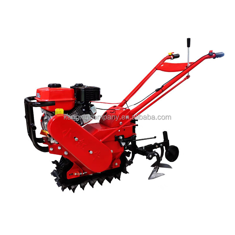 High Quality Gasoline Engine Mini Tiller Small Plough Machine