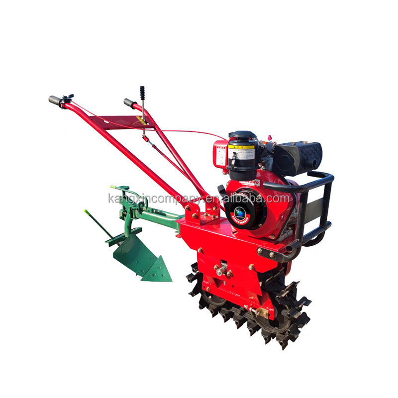 High Quality Gasoline Engine Mini Tiller Small Plough Machine