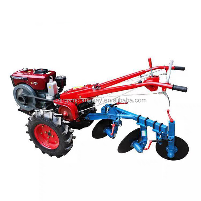 High Efficiency 15 18 hp cultivators walking tractor Hand ploughing machine