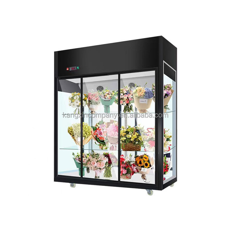 Best quality Glass Door Floral Shop Used Flowers Walk In Coolers with good price