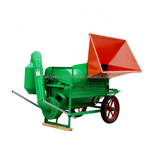 High Efficiency Soybean Foot Powered Wheat Machine Diesel Multiple Crop Thresher